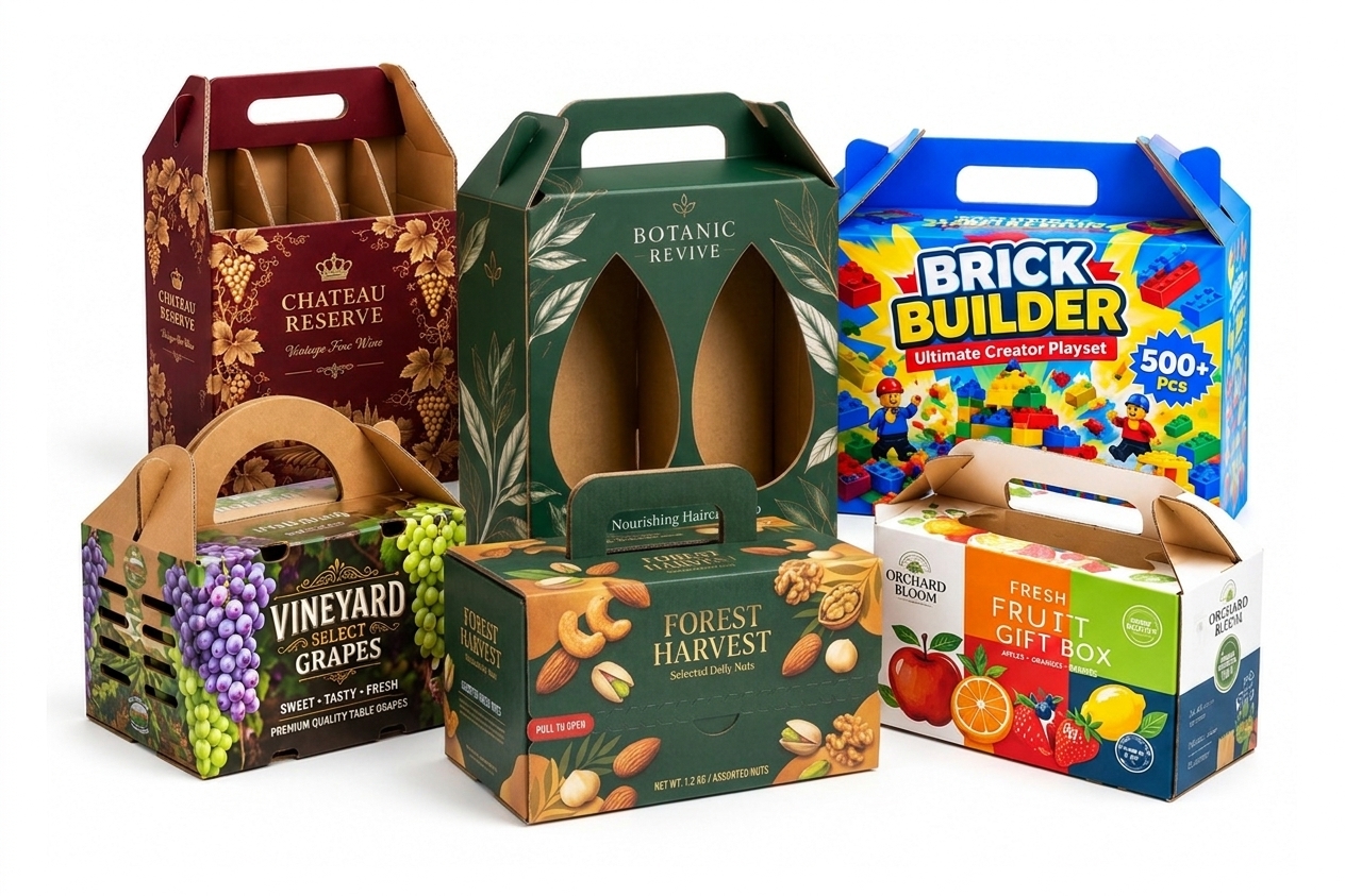 Handle & Carrier Boxes packaging category