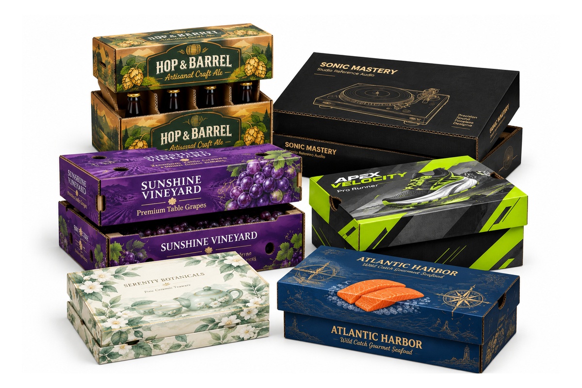 Lid & Base Boxes packaging category
