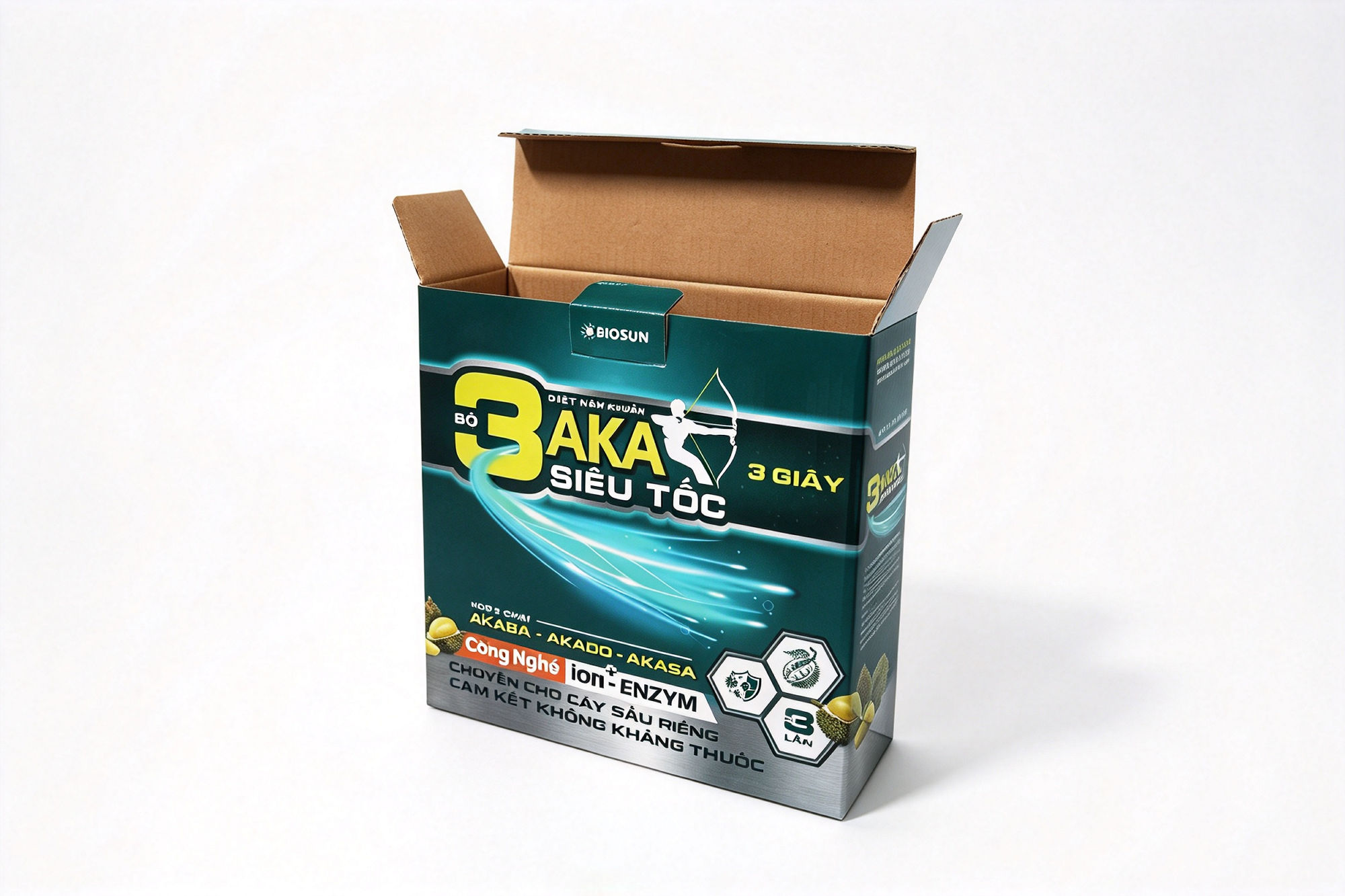 Agri-Nutrient 3-Bottle Set Shipping Carton packaging product
