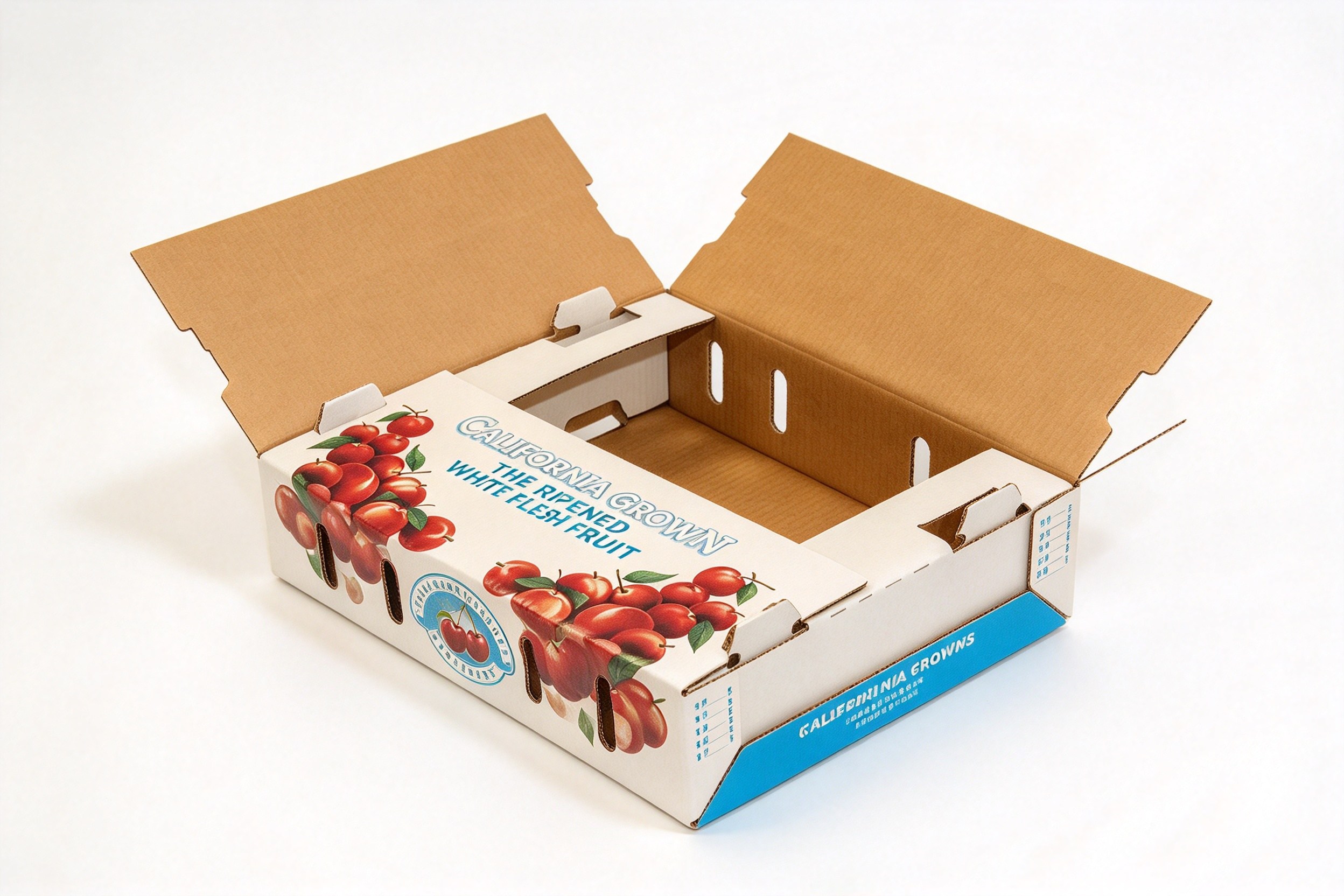 California Cherry Orchard Shipper Box packaging product