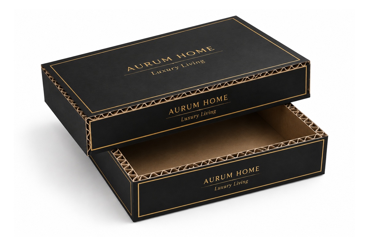 Corrugated Lid & Base Product Box packaging product