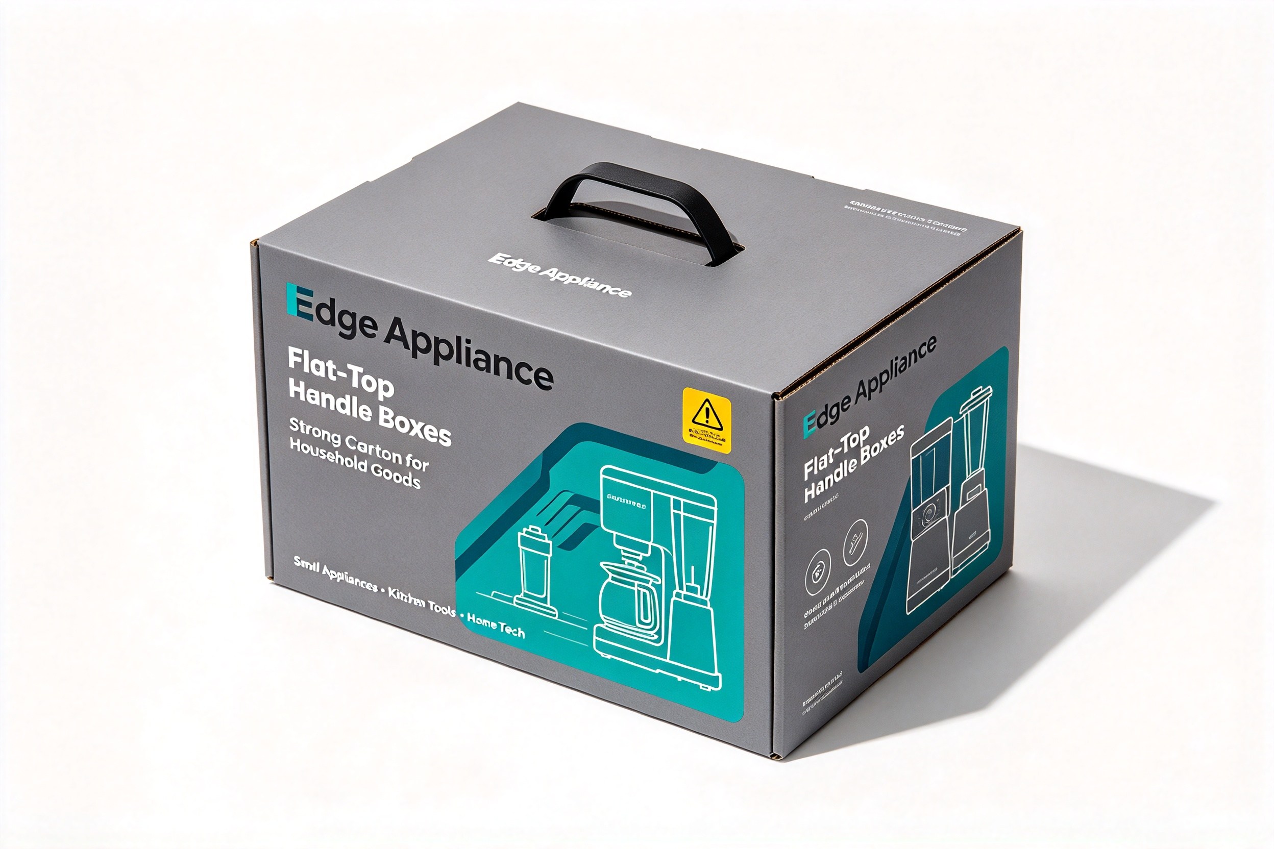 Edge Appliance Flat-Top Carry Carton packaging product