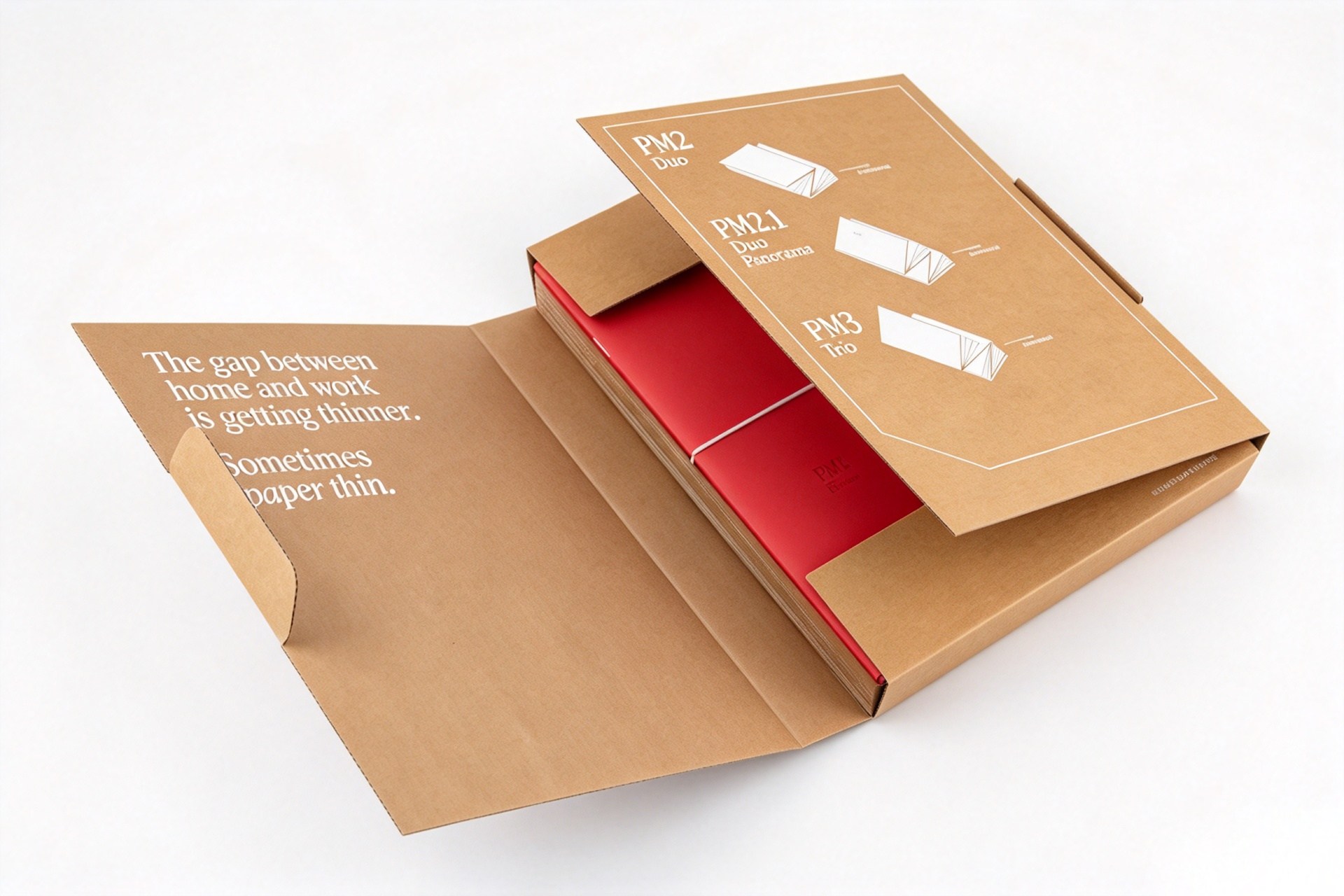 Kraft Book Wrap Mailer for Notebooks & Stationery packaging product