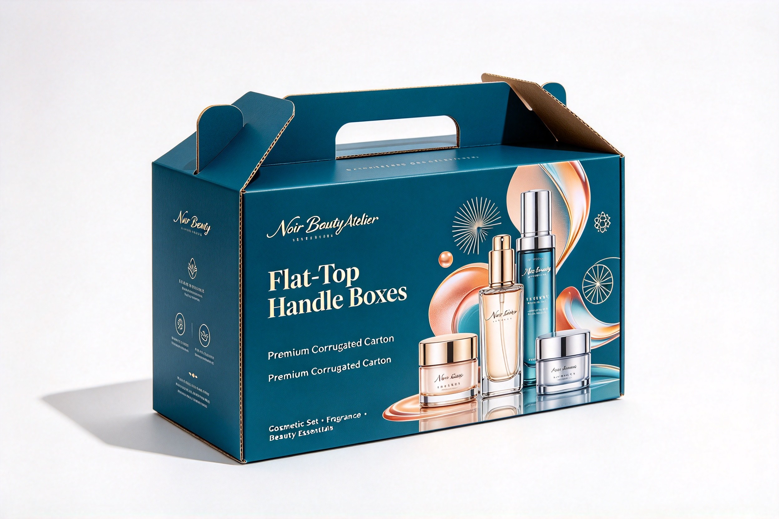 Noir Beauty Atelier Flat-Top Beauty Set Carrier packaging product