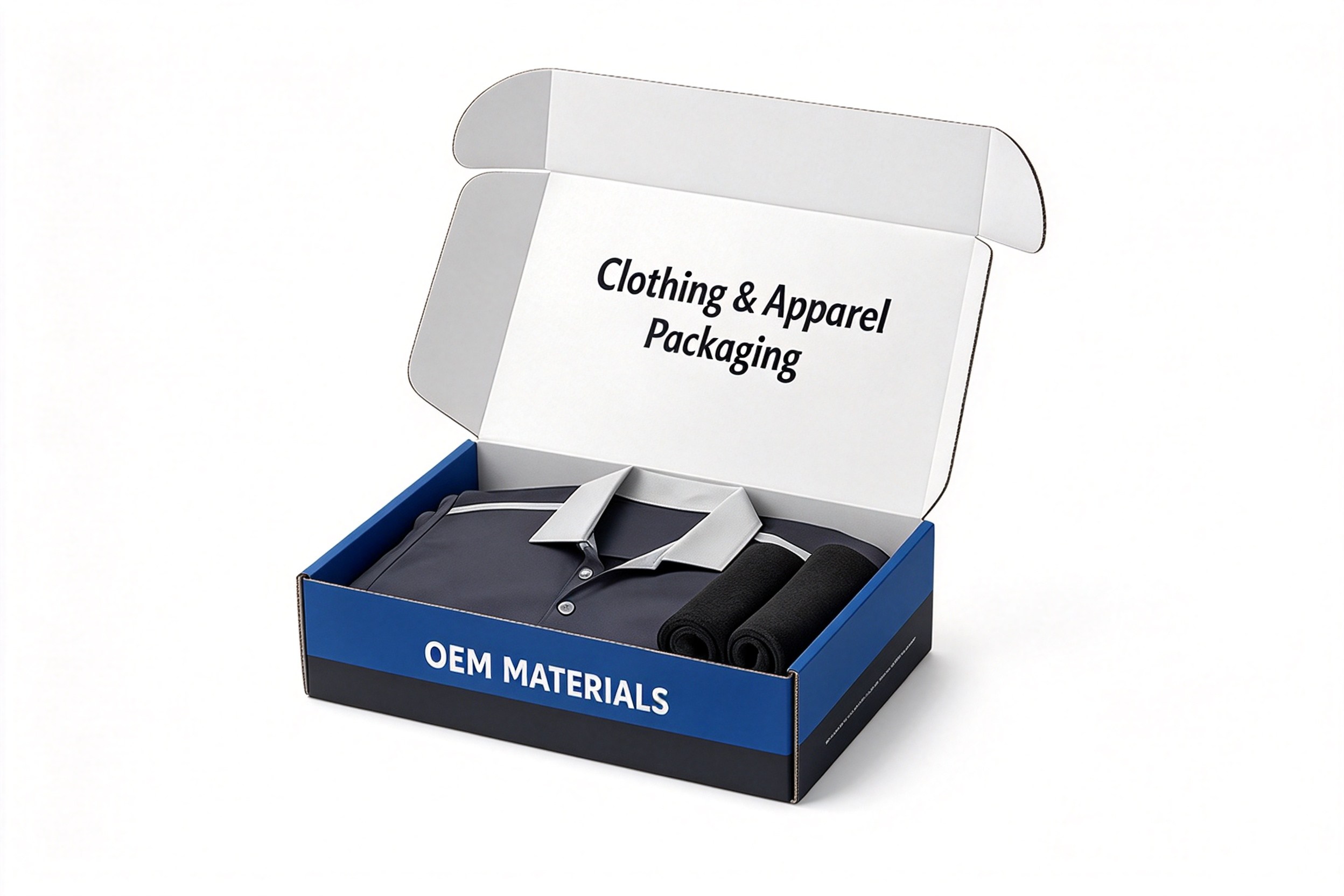 OEM Apparel Gift Set Clasp Closure Box packaging product
