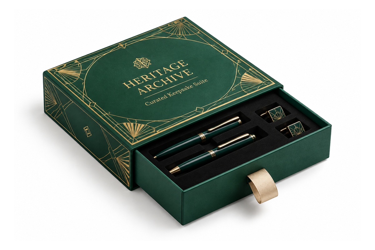 Ribbon Pull-Tab Sliding Drawer Keepsake Gift Box packaging product