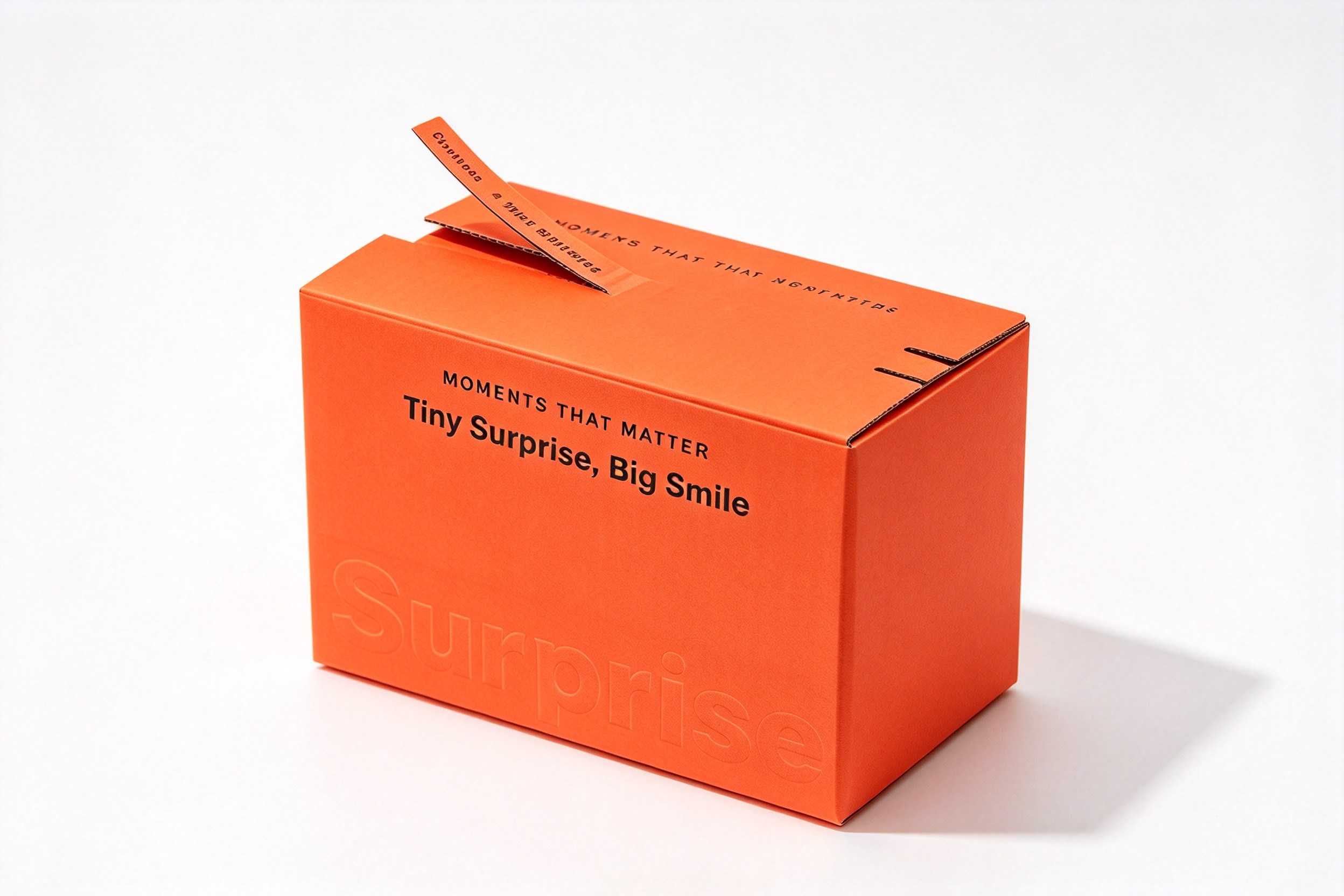 Room Spray Corrugated Tear-Open Box packaging product