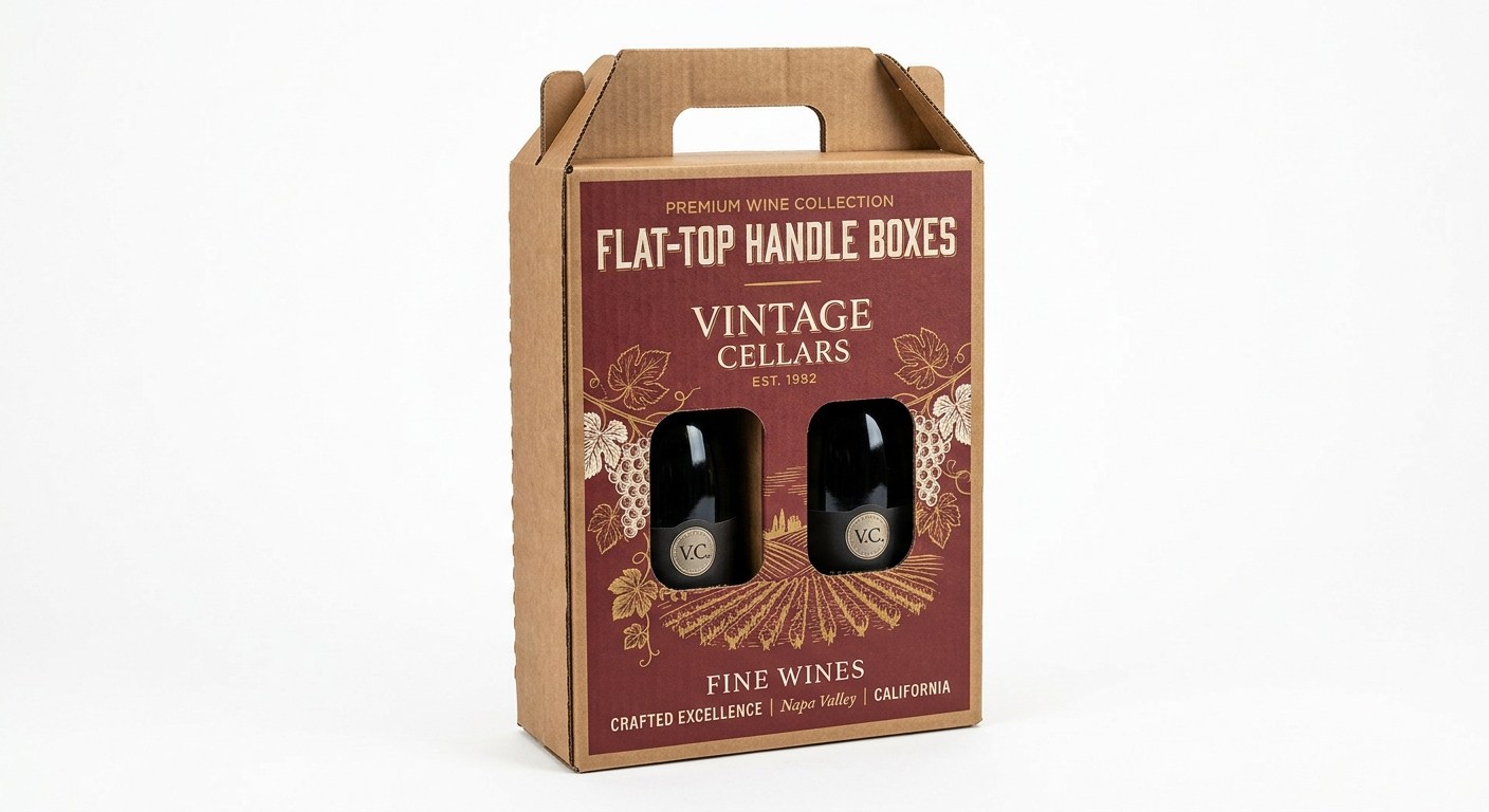 Vintage Cellars Two-Bottle Wine Carrier packaging product