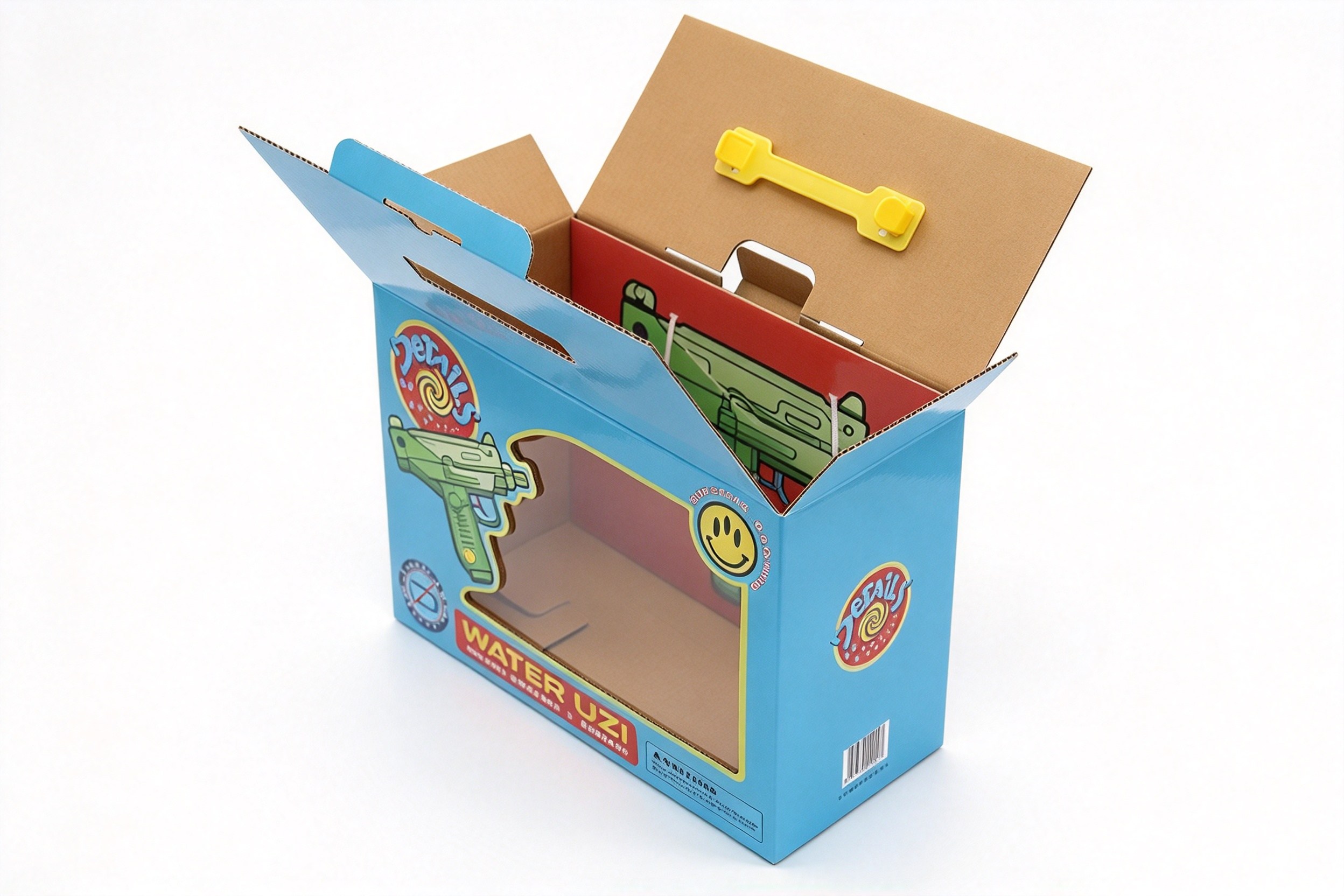 Water Blaster Toy Window Carry Box packaging product